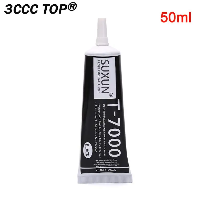 T-7000 Multi Purpose Cola Adesivo, resina epóxi, Reparação Celular, LCD Touch Screen, Super Cola, 50ml