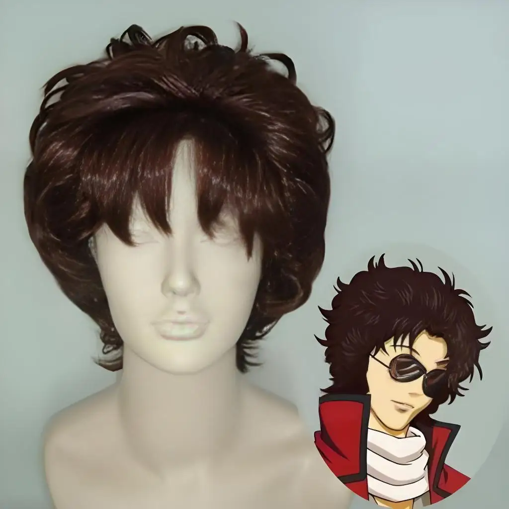 

Heat Resistant fiber Cos wigs Anime Cosplay Wig for Gintama Sakamoto Tatsuma
