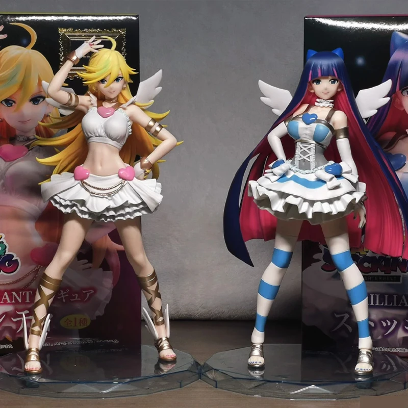 

Genuine Panty & Stocking With Garterbelt Brilliant Figure 21cm Pvc Anime Figure Panty Stocking Collectible Model Toy Ornament