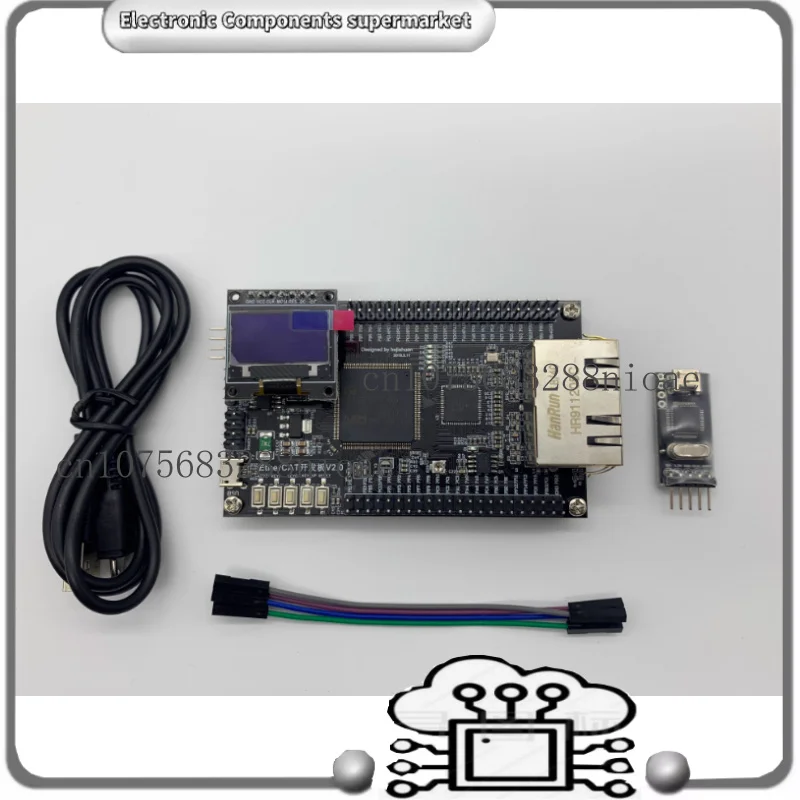 EtherCAT Entwicklungsboard LAN9252 + STM32F407 Kernplatine CANopen 5LEDs USB-Lernplatine