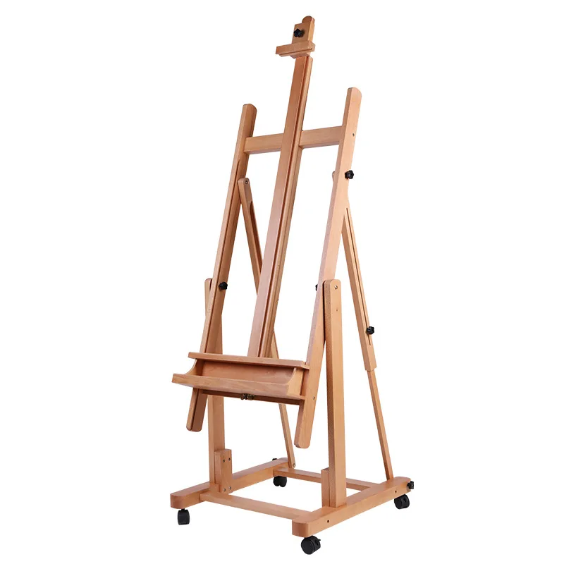 

Oil painting stand, display stand, full set of artboard, flat and relaxing wooden bracket type