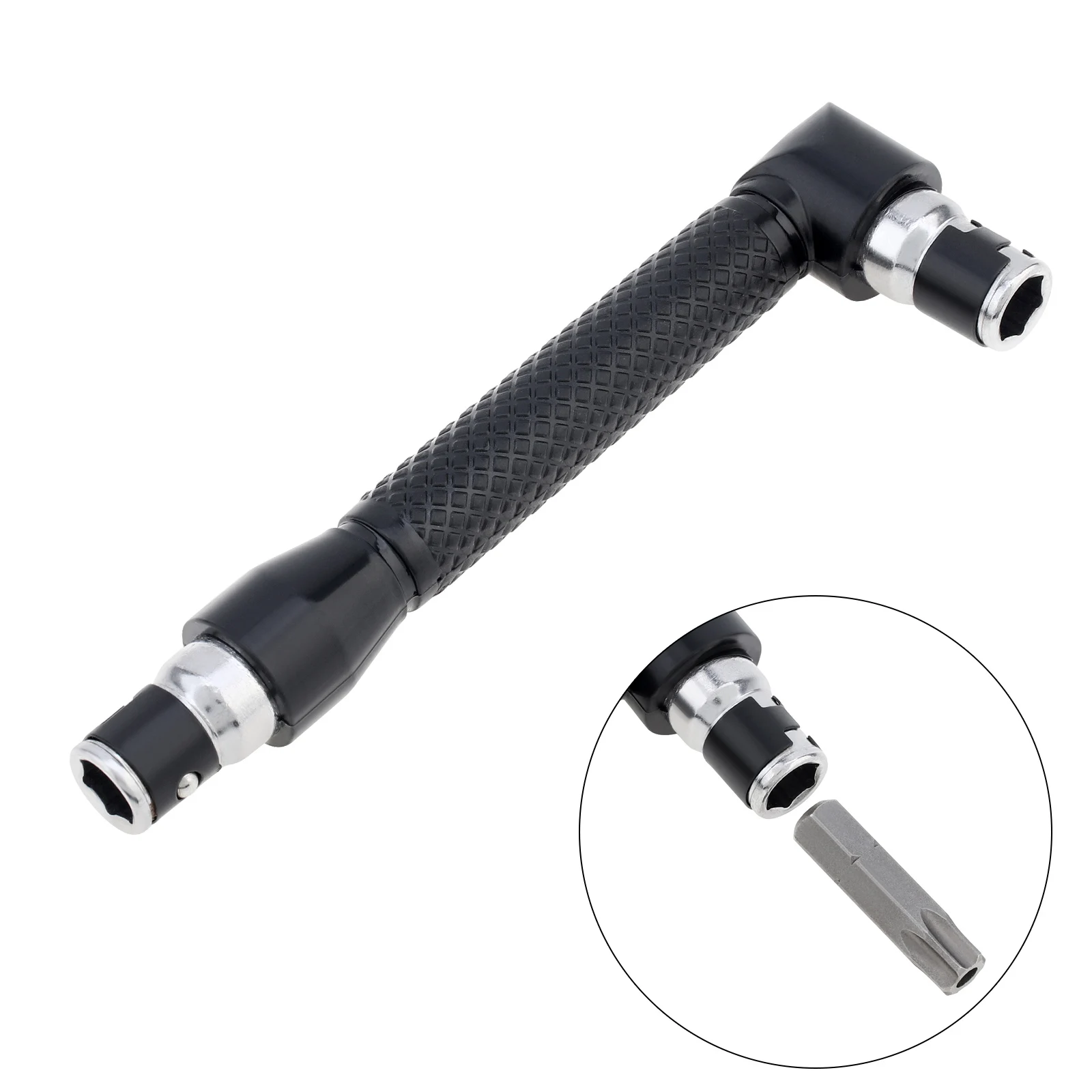 Appliances L-shape Mini Double Head Socket Wrench Hand Tool Suitable for Routine Screwdriver Bits Utility Tool