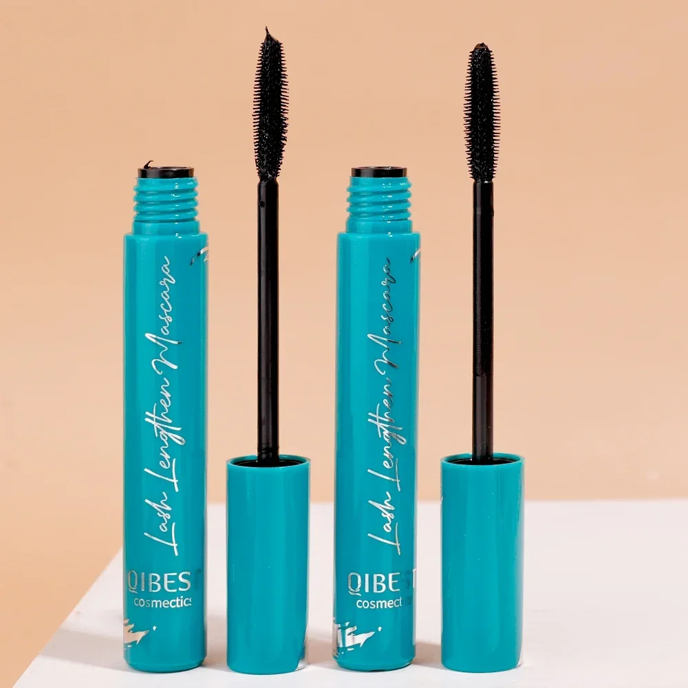 Mascara Impermeabile 4D Fibra Ciglia Allungamento Curling Spessa Estensione Ciglia Occhi Trucco Volume di Lunga Durata Mascara Cosmetici