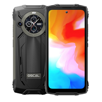 Blackview Oscal PILOT 2 Rugged Smartphone Helio G99 6.5'' 120Hz 8GB 256GB Mobile Phone with Dual LED Flashlights 8800mAh 45W NFC