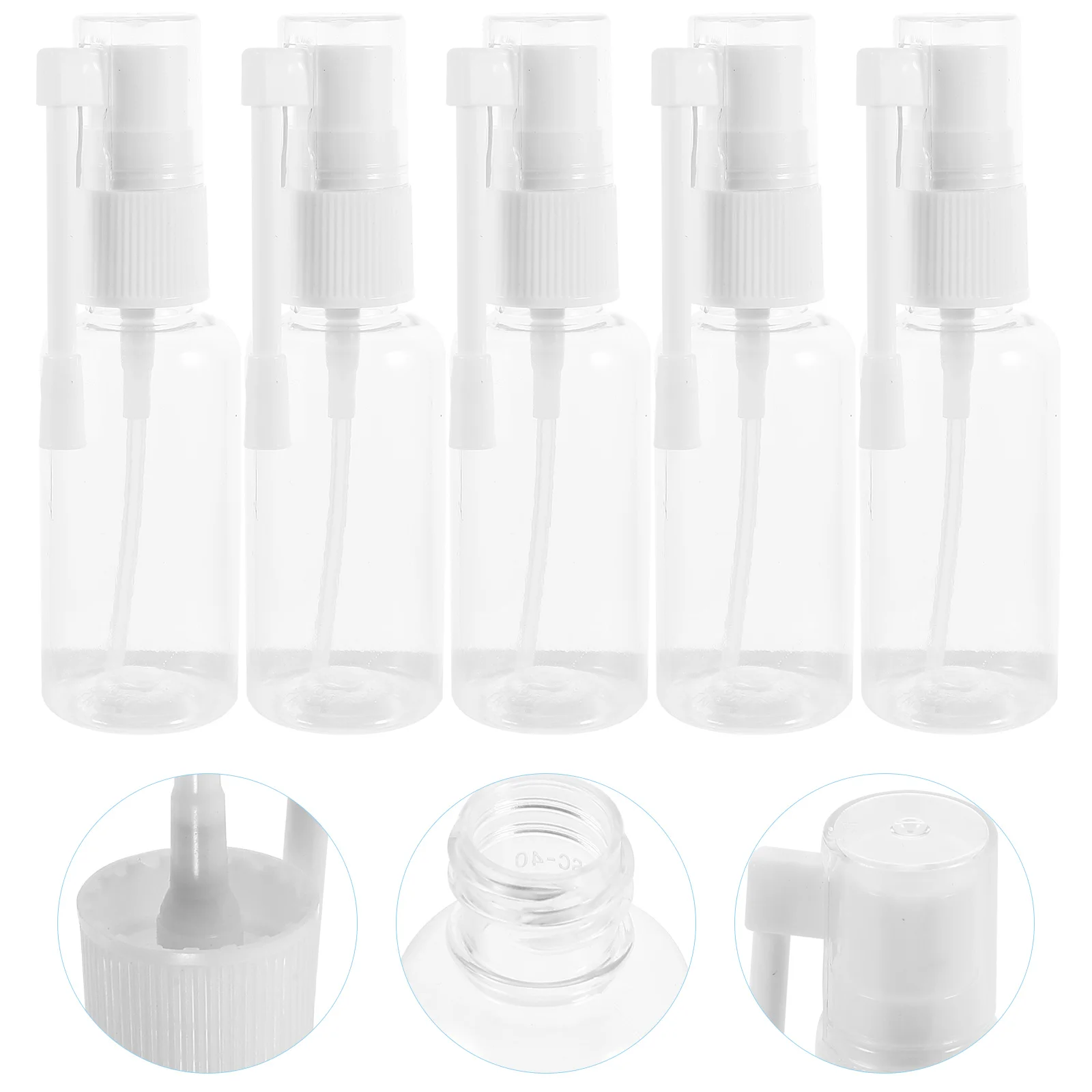 

5 Pcs Small Household Spray Bottle Travel Bottles The Pet Nasal Wash Mini Mister