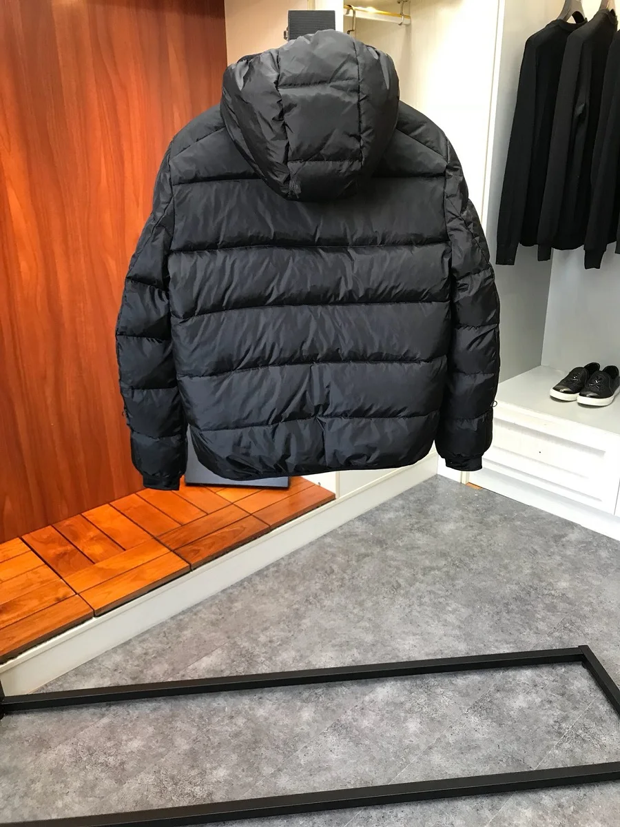 Doudoune chaude à capuche classique pour hommes, design célèbre, design décontracté, marque de luxe, haute qualité, hiver