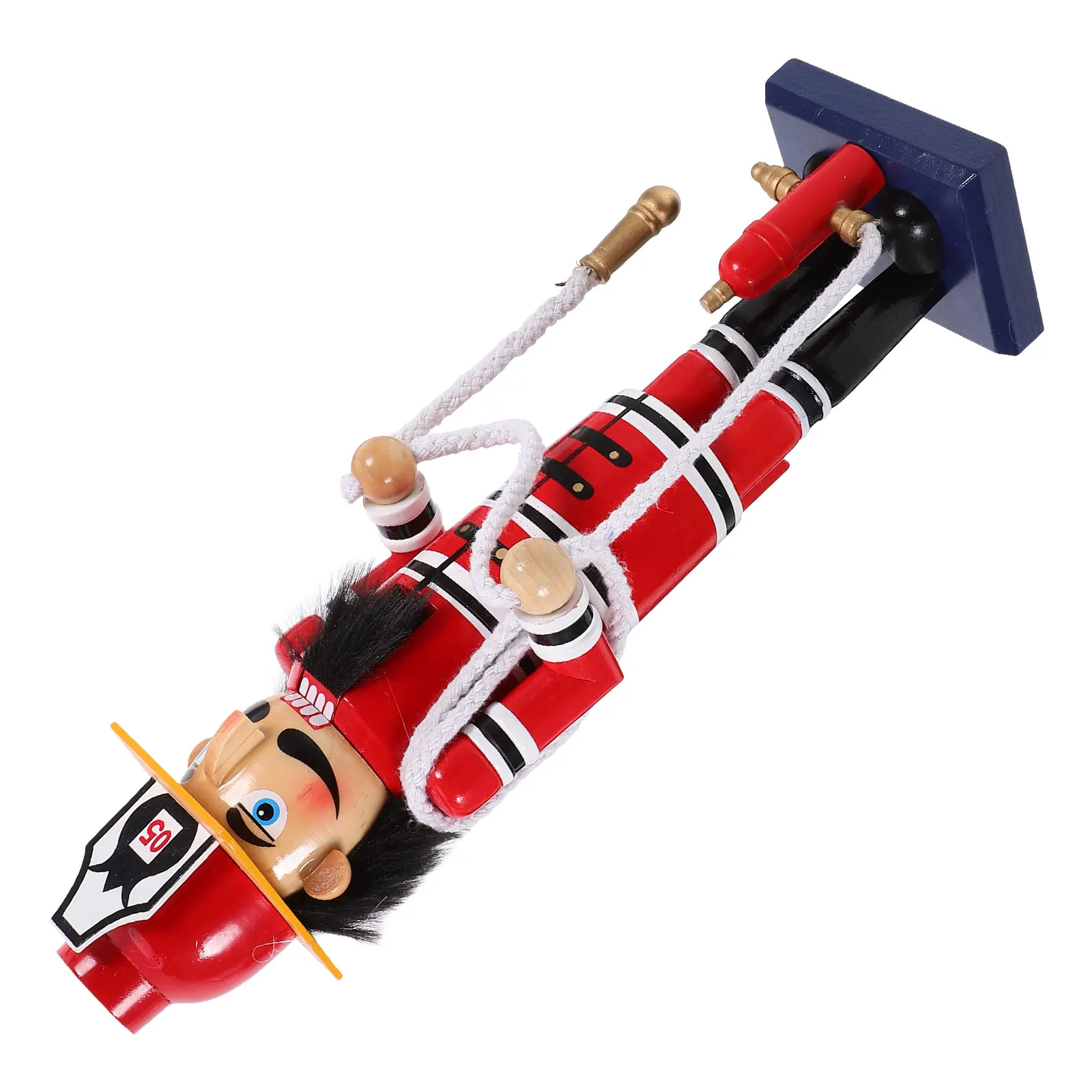 

Decorative Firefighter Ornaments Christmas Gifts Nutcracker Soldier Statue Decorations