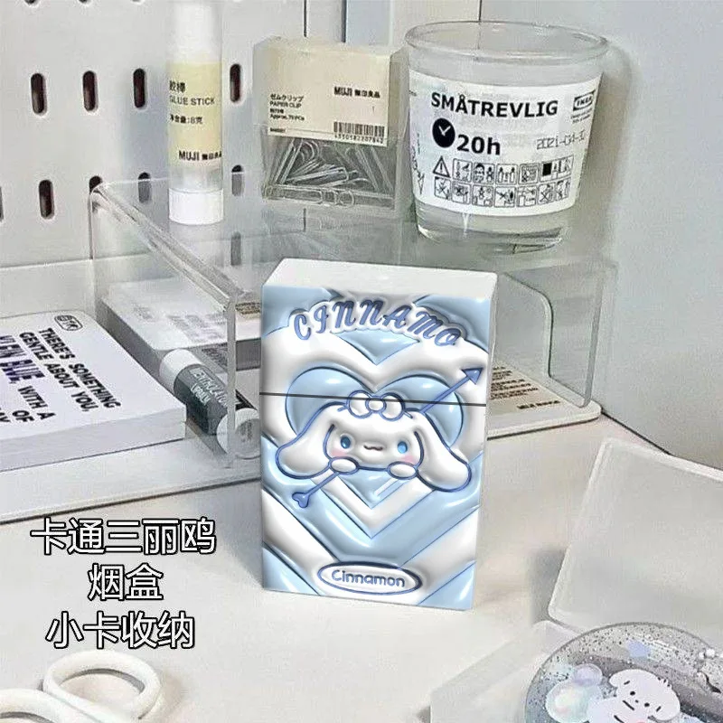 Sanrio Kuromi Cigarette Box 20 Pack 3d Cute Portable, Pressure Resistant And Moisture Proof Cigarette Box Protective Cover