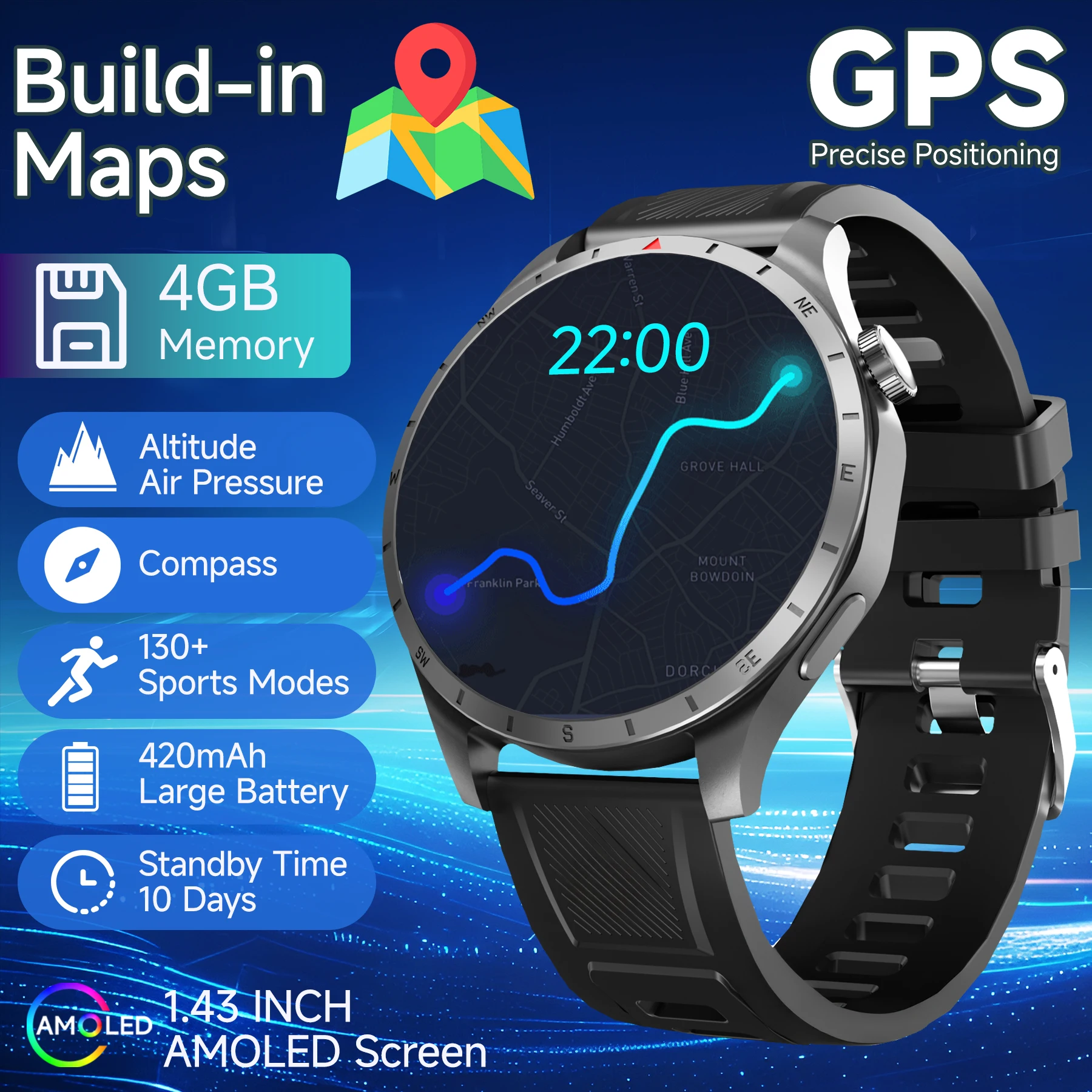 New Smart Watch Gps… - image
