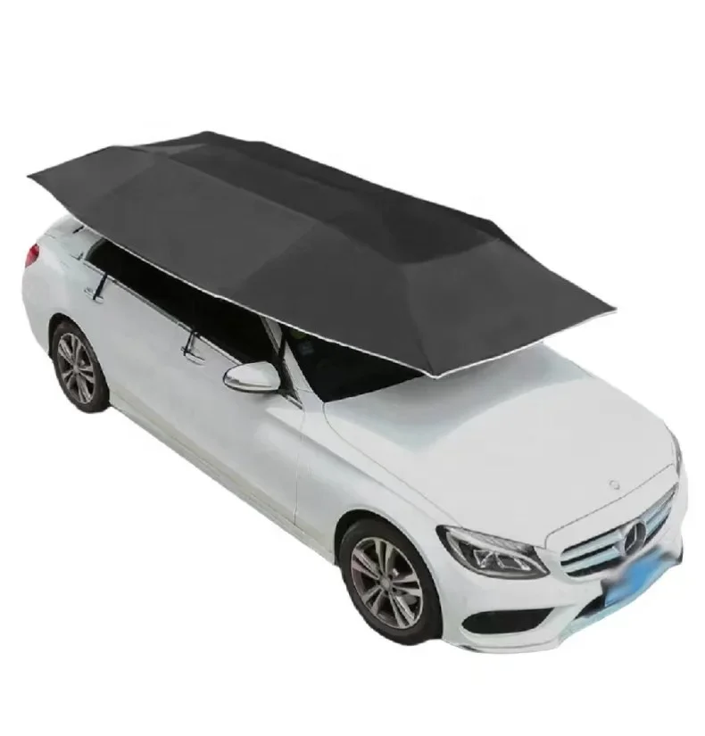 

Automatic SUV Car Covers Umbrella Sunshade Outdoor Umbrella For UV Protection Rainy Snow