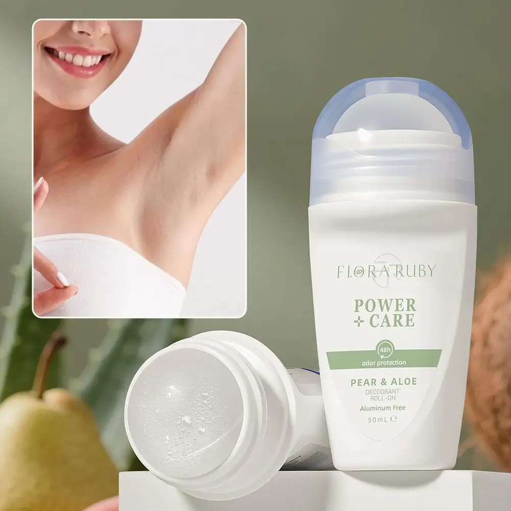 Coconut Scent Deodorant Roll‑On Stick, Sports Deodorant Stick Aluminum Free,Underarm Care Lasting Freshness Scent Body Cream