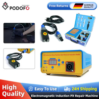 Podofo Paintless Dent Repair Set Electromagnetic Induction Pit Repair Machine Hot Box Car, 1000W Paintless Dent Repair Tool