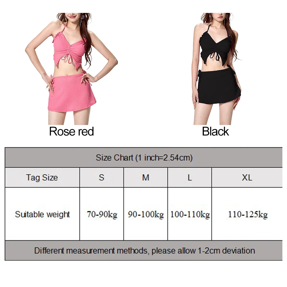 Split Swimsuit Sexy Bikini Flattering Fit Good Quality Slim Three Piece Suit Womens Pattern Briefs High Quality