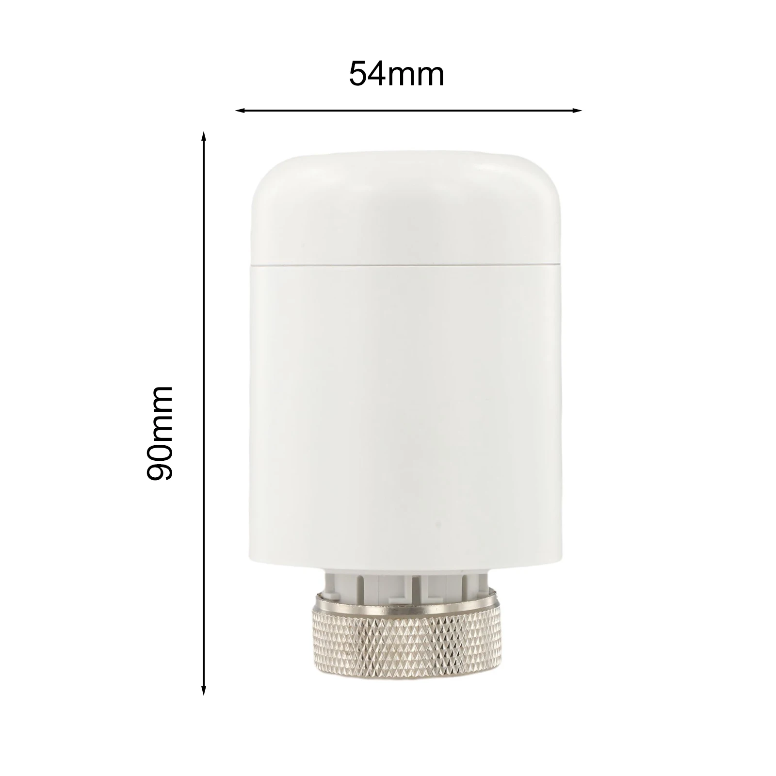 For ZigBee Smart Thermostatic Valve Designed for Tuya and Platforms with for custom Weekly Scheduling and Safety Lock