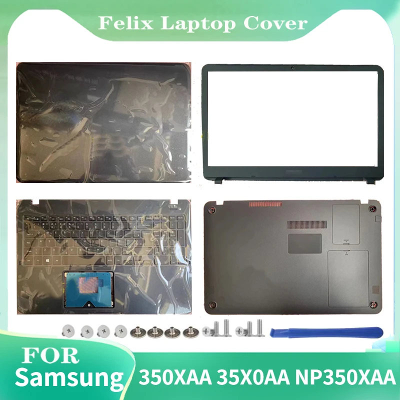 

FOR New Samsung 350XAA 35X0AA NP350XAA Laptop LCD Back Cover/Front Cover/Palm Rest Keyboard/Bottom Cover