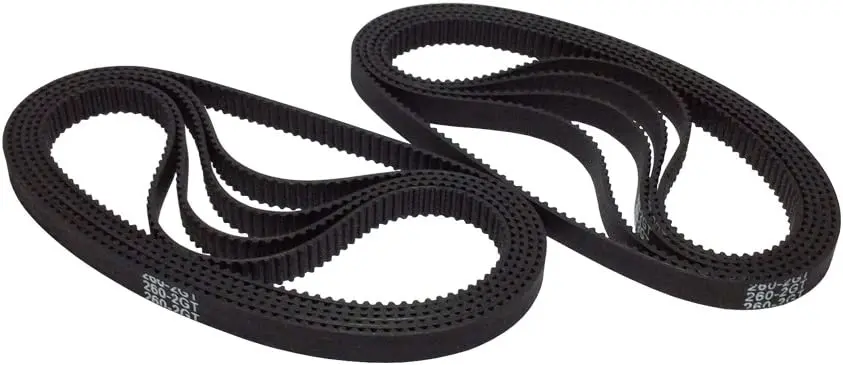 

Лента ГРМ 2GT 260-2GT-6 Резиновая конвейерная лента L = 260 мм W = 6 мм 130 зубьев в закрытом контуре для 3D-принтера упаковка из 10 шт.