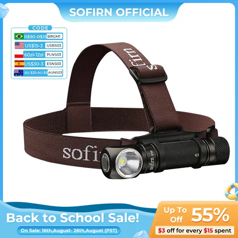 Sofirn SP40 Налобный фонарь XPL 1200 лм