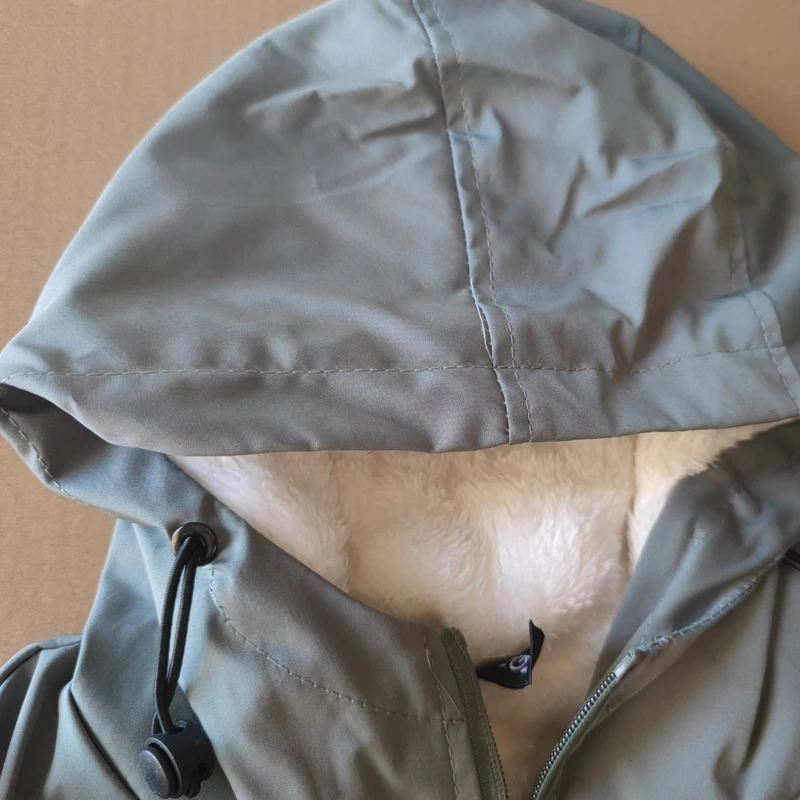 Manteau à capuche pour homme, vêtement chaud, épais, en velours, coupe-vent, décontracté, automne et hiver