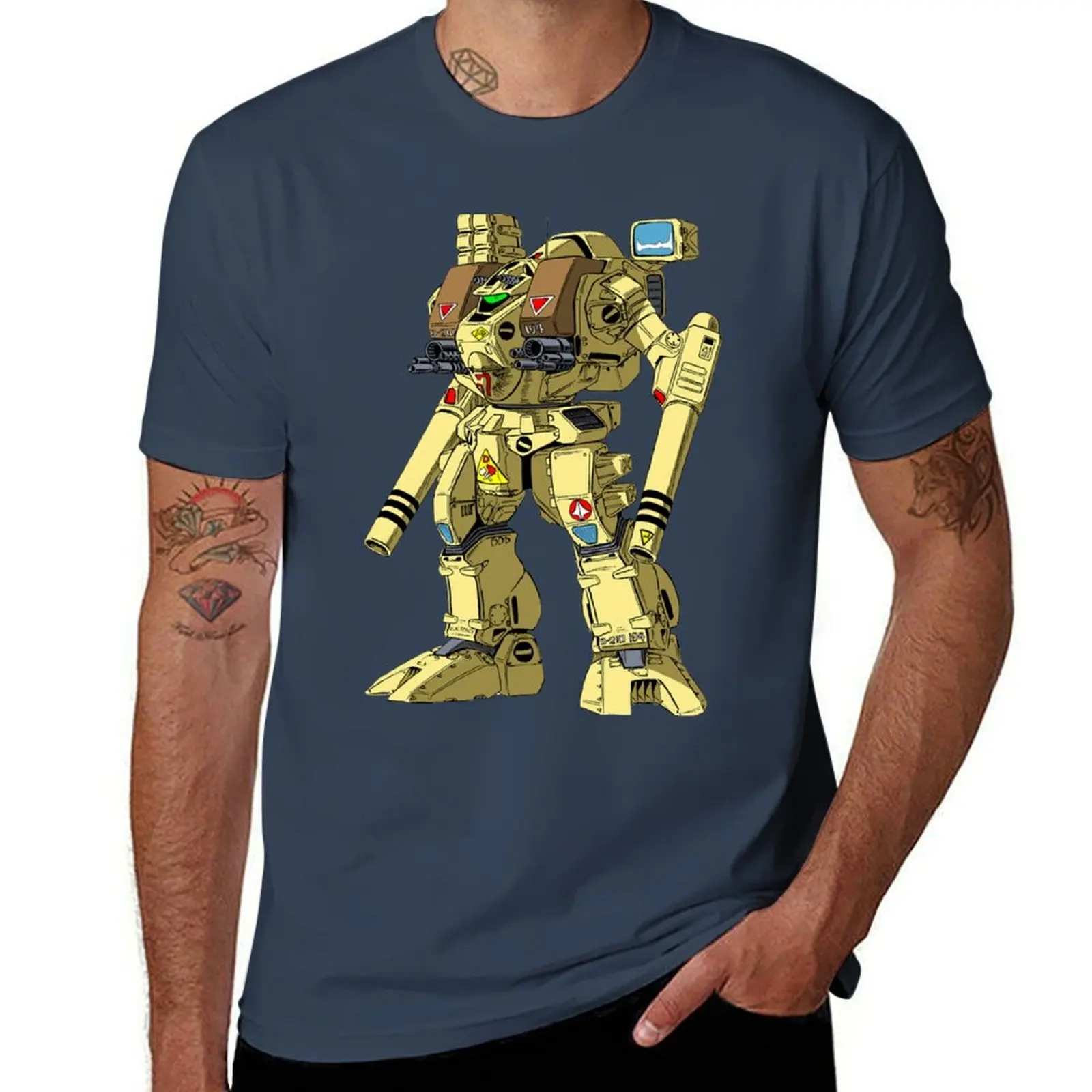 

Destroid-Tomahawk T-Shirt Big and Tall Crew Neck Tee