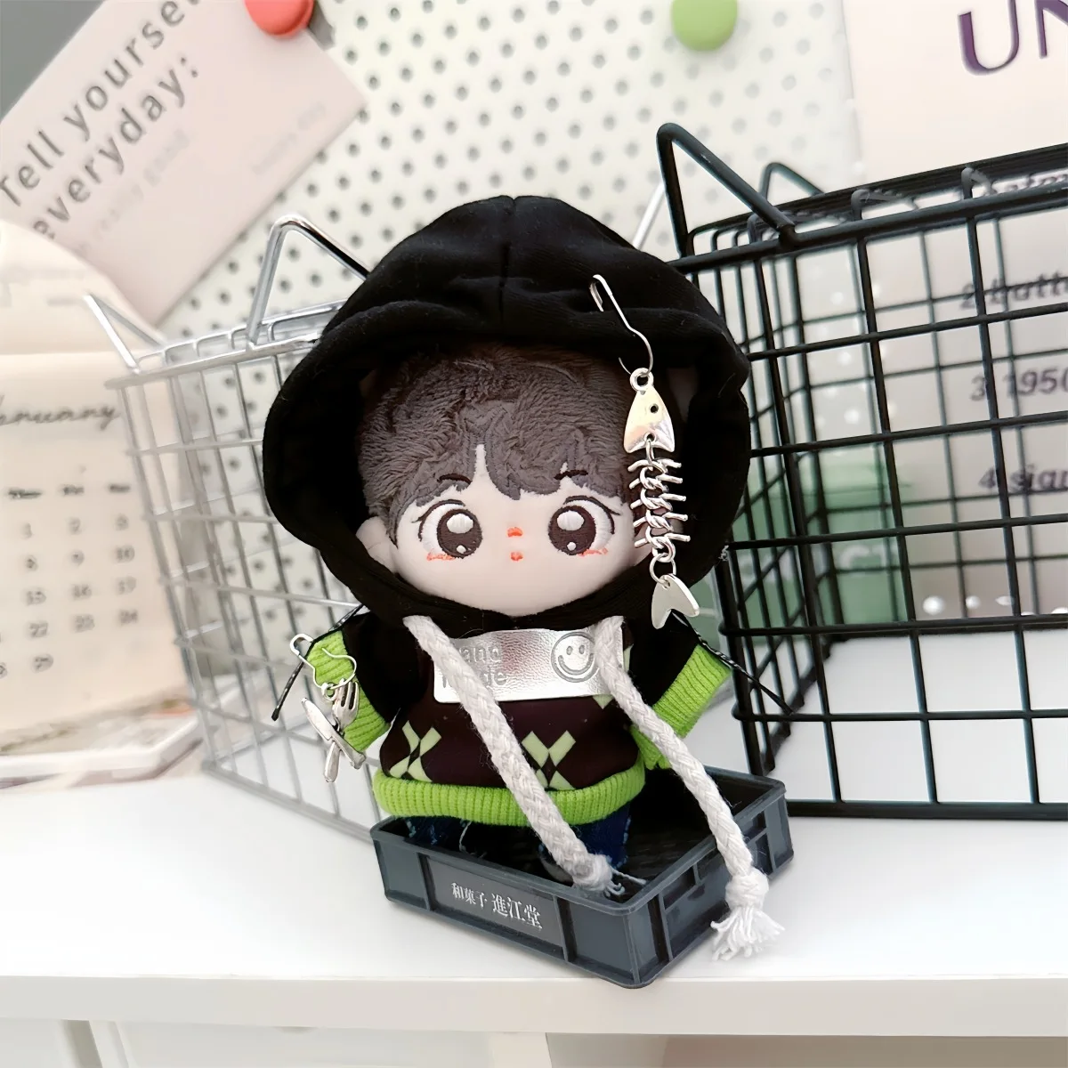 For 10cm 15cm Mini Doll Clothes Outfit Hoodie Dress Up Doll Accessories Changing Dress Game Playing House Gift Toys