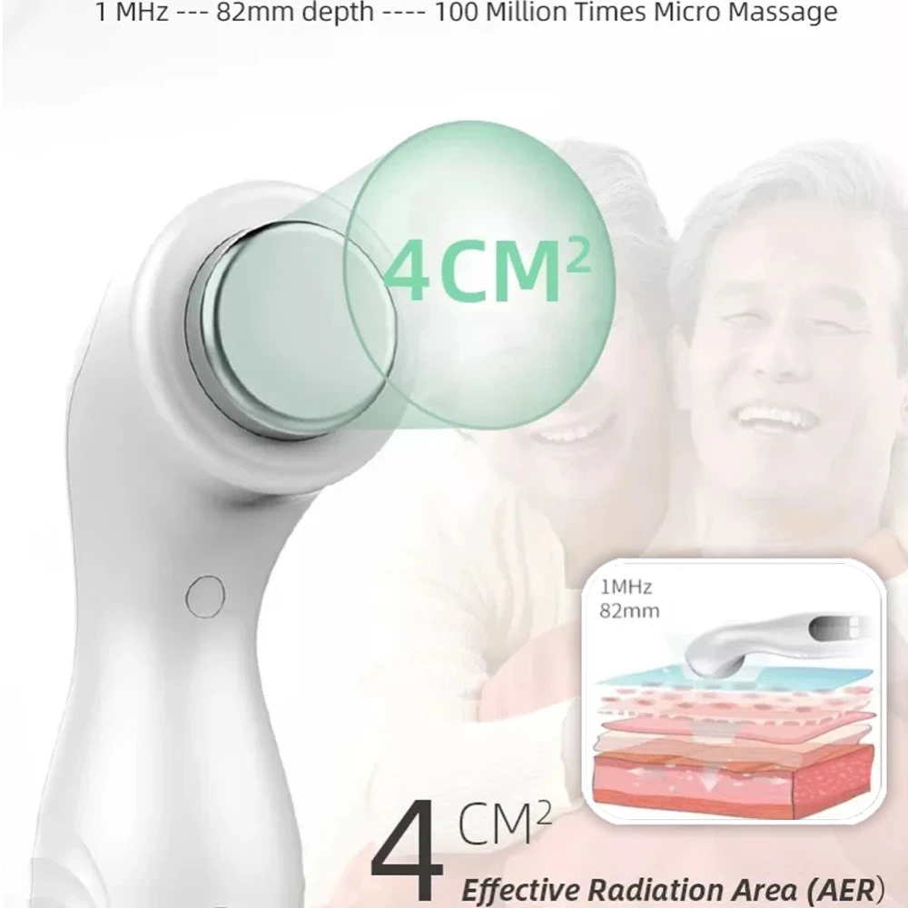 

Therapeutic Ultrasound Physiotherapy Device Reduce Pain Physiotherapy Equipment Muscle Stimulator Massager Body Massager