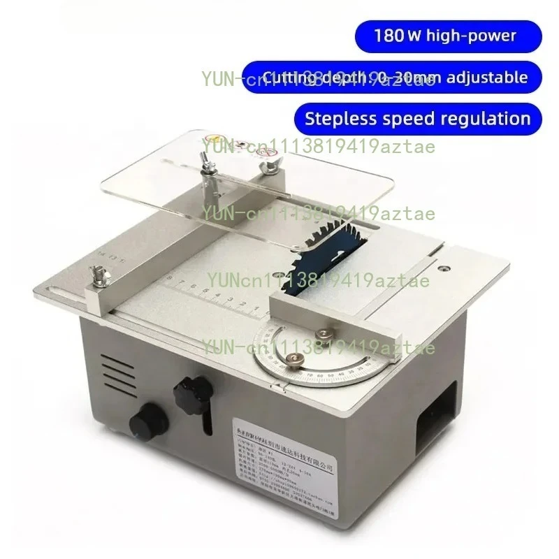 Mini Table Cutting Processing Unit, Precision Micro Jig For Woodworking Material Grooving And Trimming Treatment