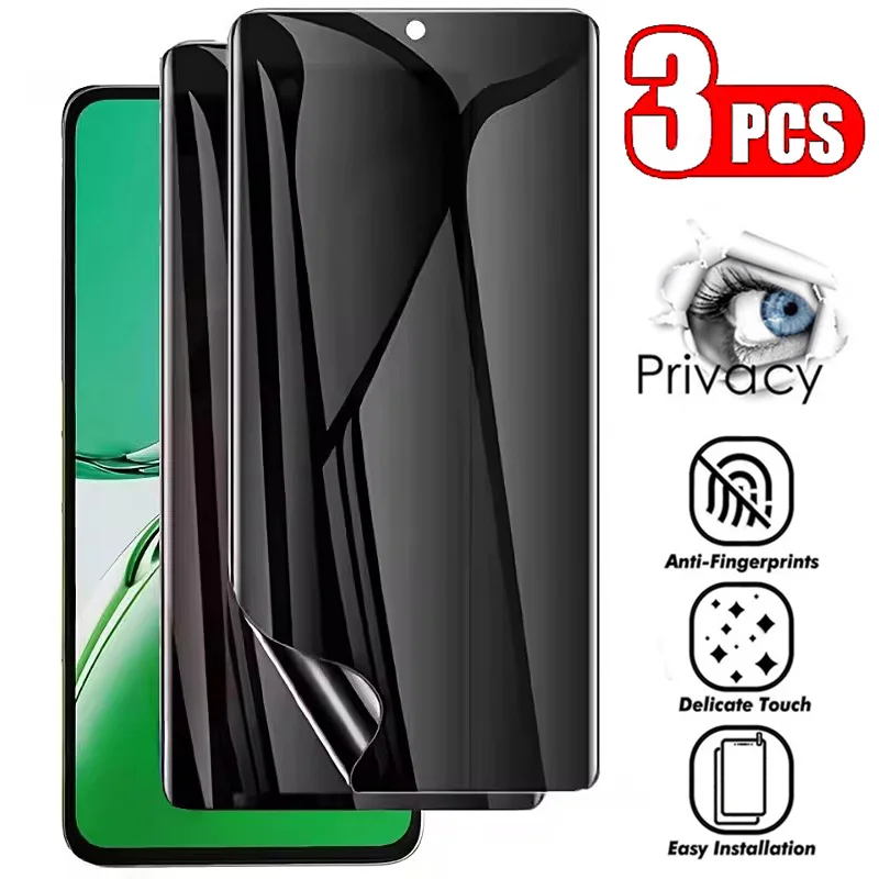 

3Pcs Privacy Hydrogel For Vivo X Fold3 Pro X100 Ultra X100S X200 Mini Pro Satellite Anti Spy Screen Protector Flim
