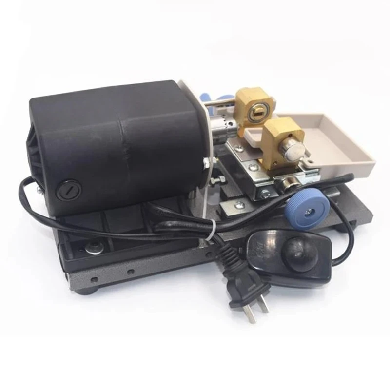 110V/220V Pearl & Gemstone Drilling Machine Multifunctional Jewelry Making Tool Beading Polishing Equipment For Amber, Stone