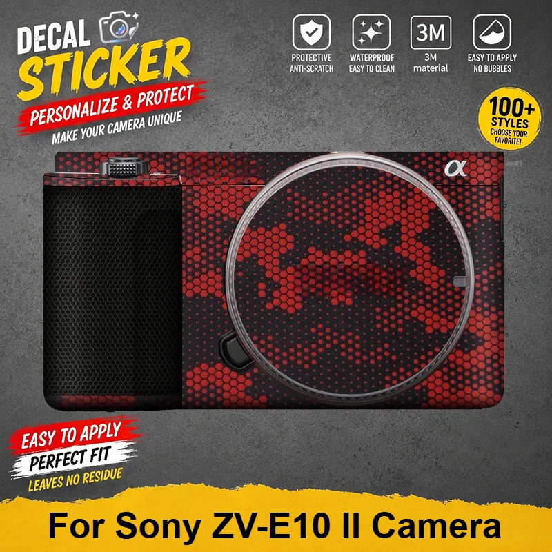 Sony Camera Zv-E10 - PrizMo Skin For Sony ZV-E10 II
