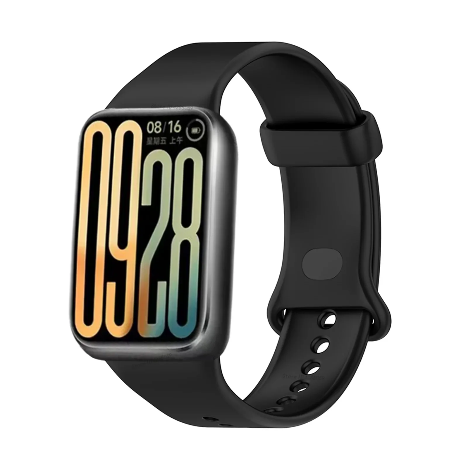 Xiaomi Mi Band 9 Pro 용 실리콘 스트랩 및 케이스 Mi Band 8 Pro/9 Pro 교체 용 시계 밴드 용 스마트 시계 통기성 팔찌