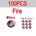 9mm 100 piezas Fuego