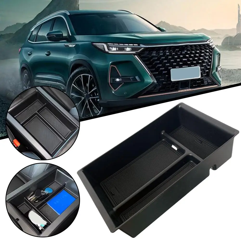 مسند ذراع السيارة صندوق تخزين لشيري تيجو 8 برو ماكس 2022-2024 نماذج سيارة مركز وحدة التحكم المنظم مسند الذراع صندوق اكسسوارات السيارات
