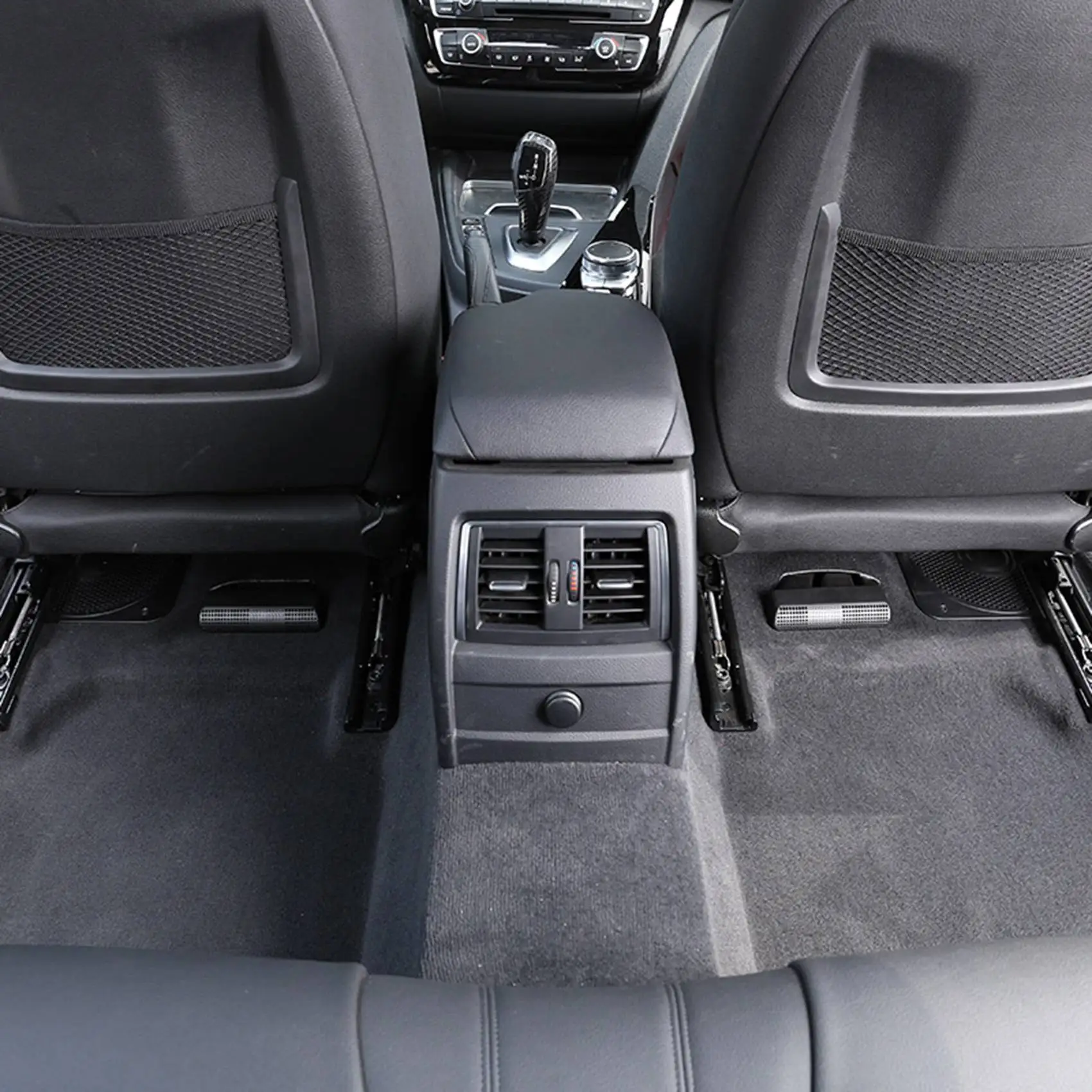 Super Sale Car Seat Rear AC Heat Floor Air Conditioner Duct Vent Trim Cover Accessories for BMW 3 4 Series GT F30 F34 F36 2013-2