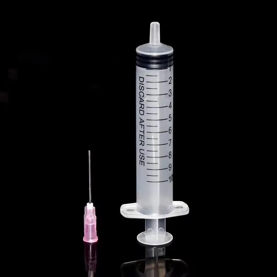 Disposable 5ml 10ml Syringes Individually Packaged in Sterile PVC Material