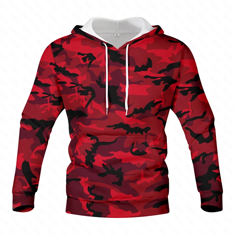 Military Camouflage 3D Printed Hoodies For Men Clothes Army Veteran Graphic Sweatshirts Casual Pullovers Tracksuit Ropa Hombre