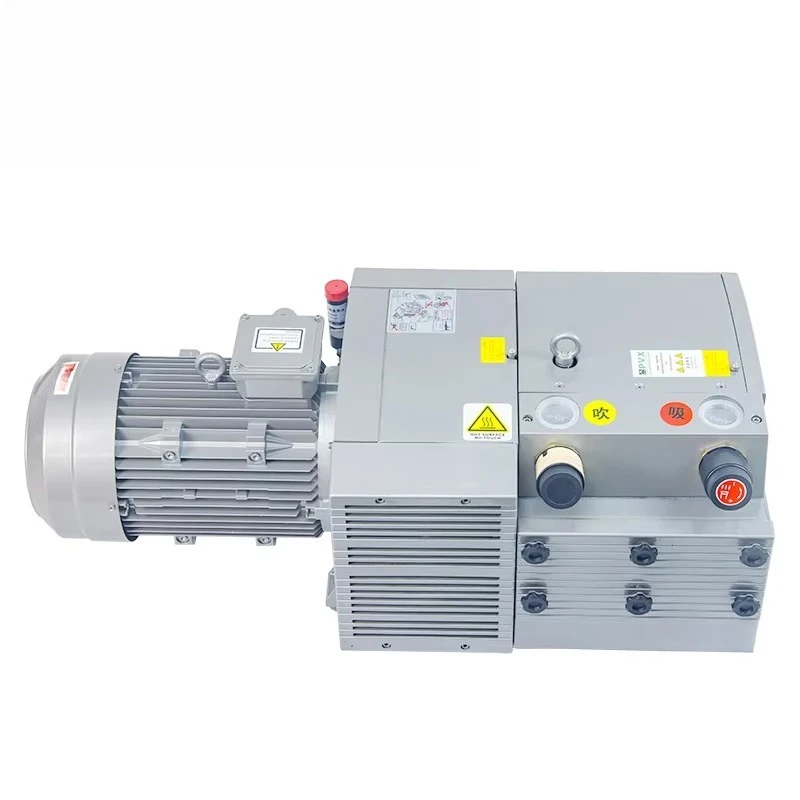 Wordfik PVT140 140m3/h 7.5kW Dry Rotary Vane Pressure Vacuum Compound Pump for Woodworking Printing Paper Machine LED Industry