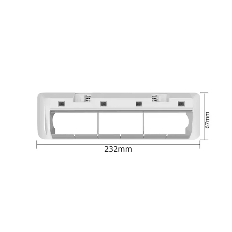 Für Dreame Bot W10 W10pro Roboter Staubsauger und Mopp Reiniger Ersatzteile Zubehör Hauptseitenbürste Mops Hepa-Filter Ersatz