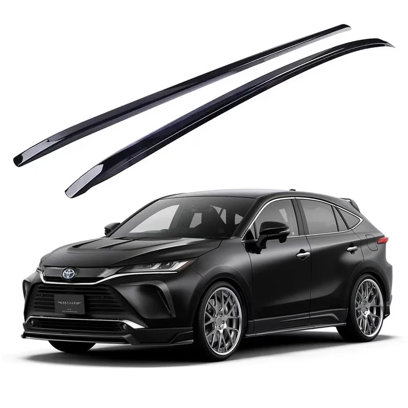 Aluminum Car Roof Rack Cross bar For Toyota Harrier Venza 2020-2024 Rails Bar Luggage Carrier Bars top Racks Rail Accessories