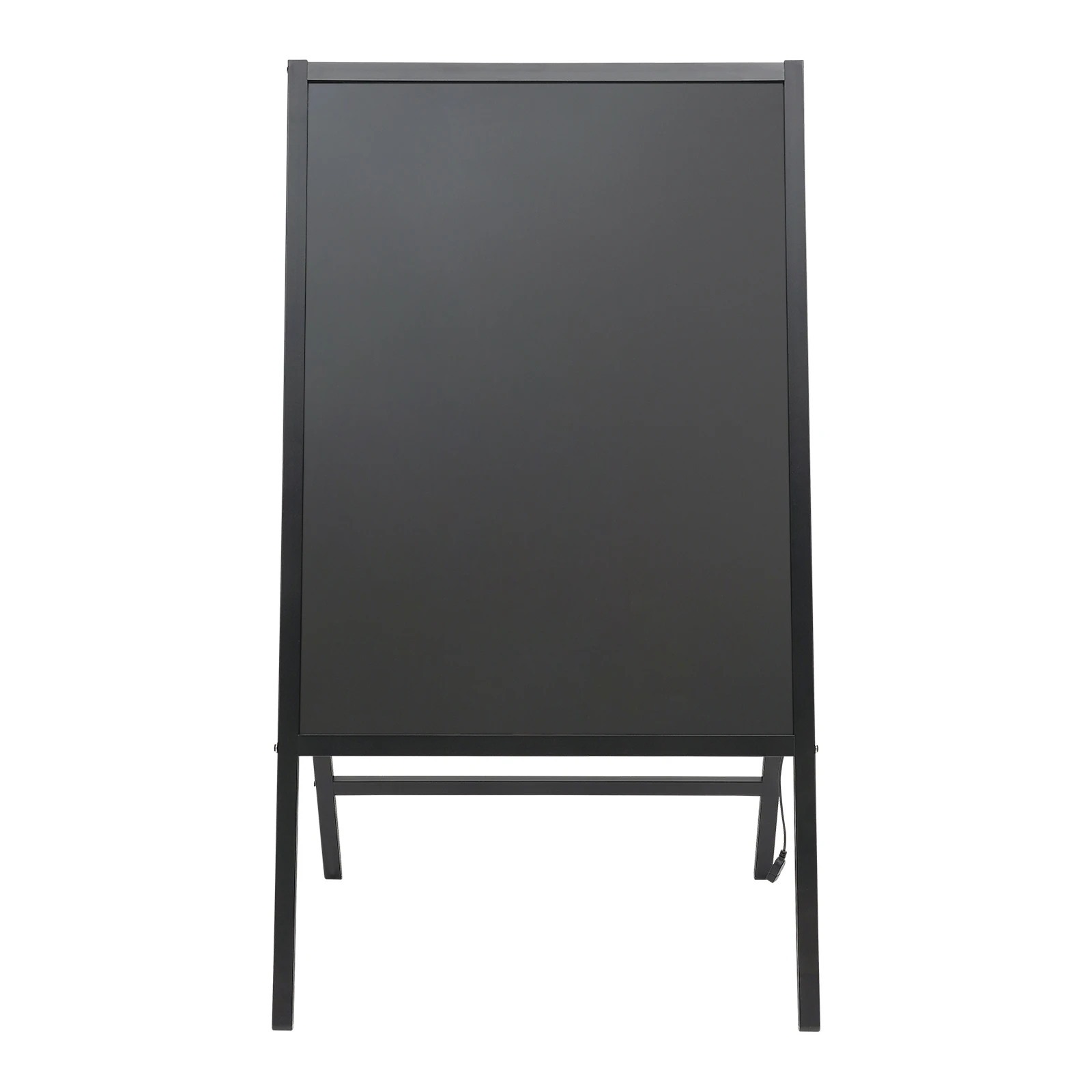 Black LED Message Writing Board 23.62*31.5inch Standing Menu Sign Board Tempered Glass Writing Panel LED Message Board