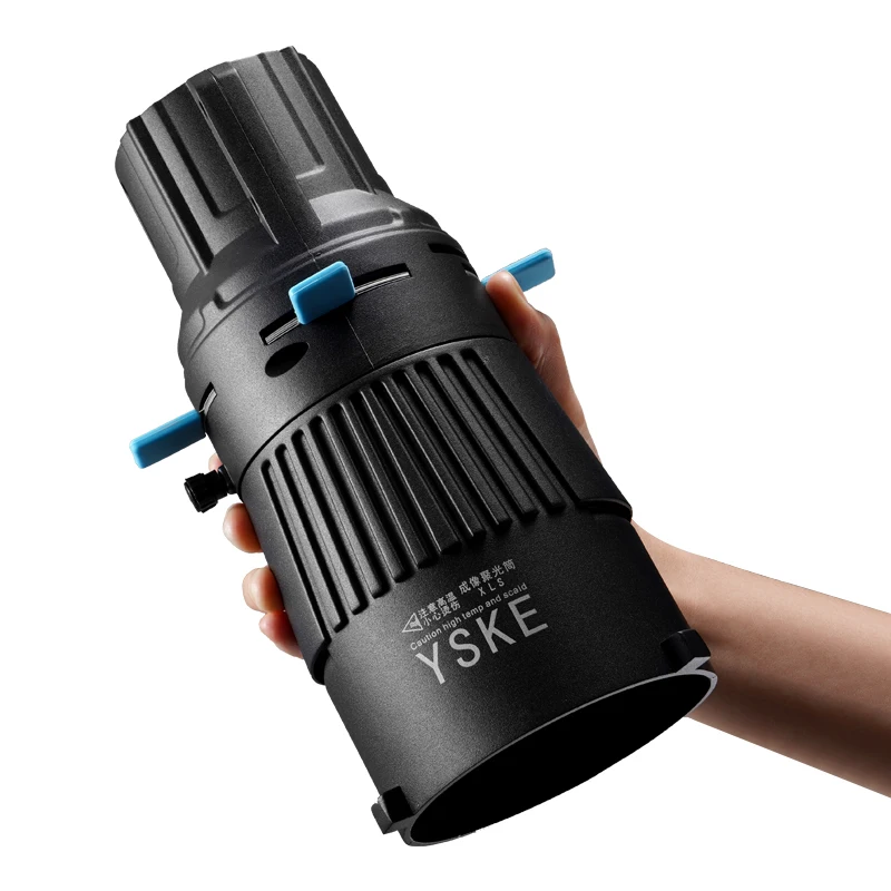

YSKE Well Making Bowens Mount Optical Snoot Photography Light Conical Flash Projector Attachment Spotlight Snoot Kit
