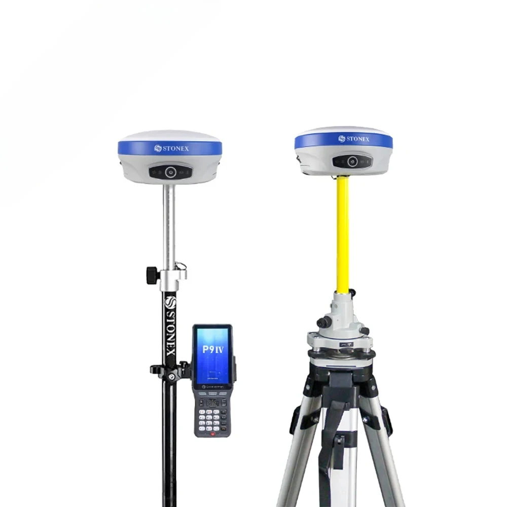 Stonex S900A/S9II/S900 GPS GNSS RTK Land Surveying, Detachable Battery, Built-in Radio with IMU Function, Language Selectable