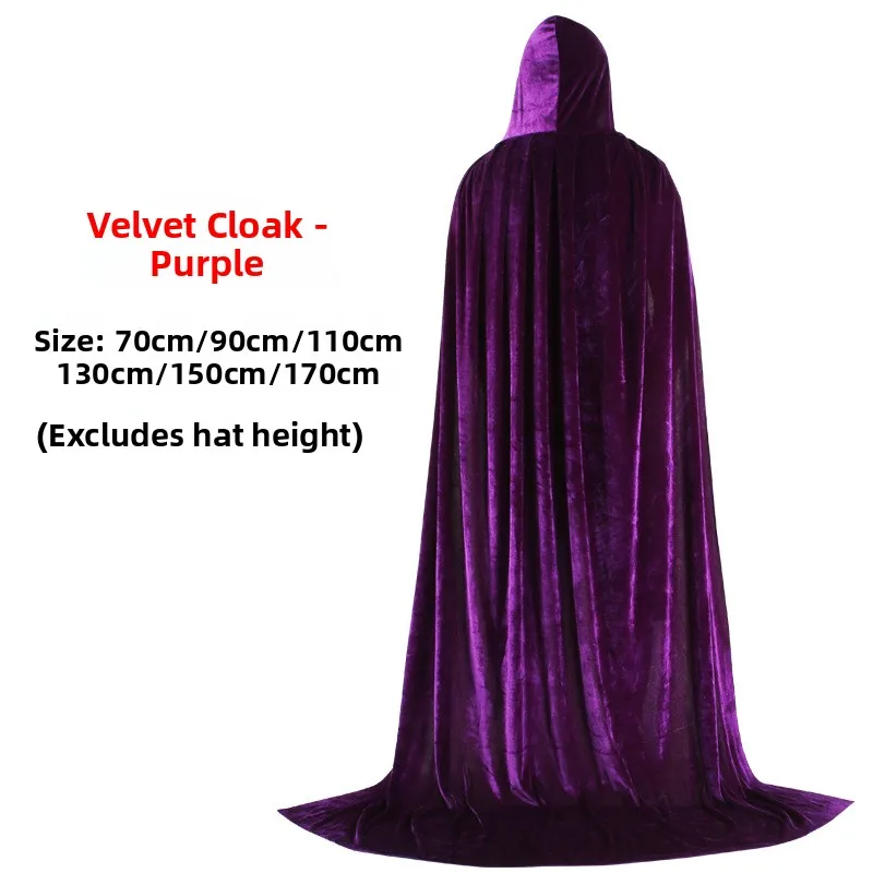 로우인 벨벳 로브 골든 벨벳 마녀 의사 왕자 로브 여성 민족 의상 무대 공연 전통 중국 의상...