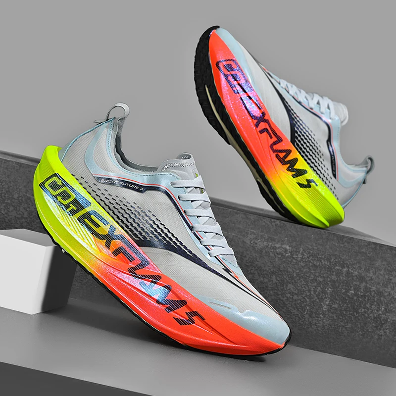 

Мужские кроссовки для бега, профессиональные сетчатые дышащие мягкие кроссовки на плоской подошве, удобные мужские кроссовки для марафона