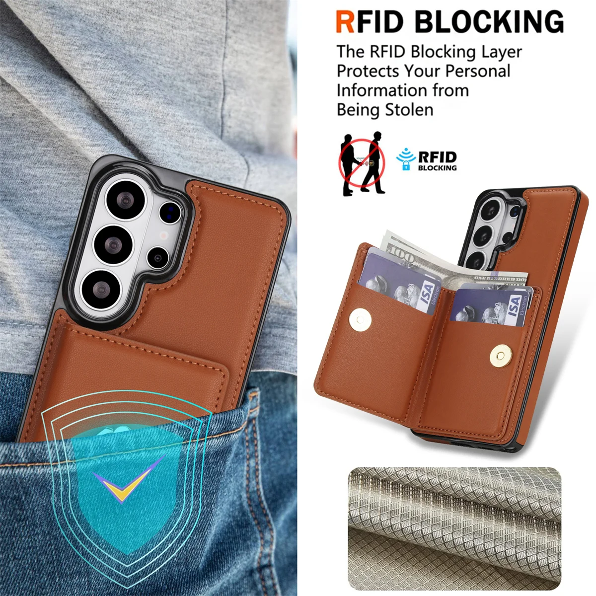 Dompet dengan Tempat Kartu dan - Samsung Galaxy A55 ulasan dan harga