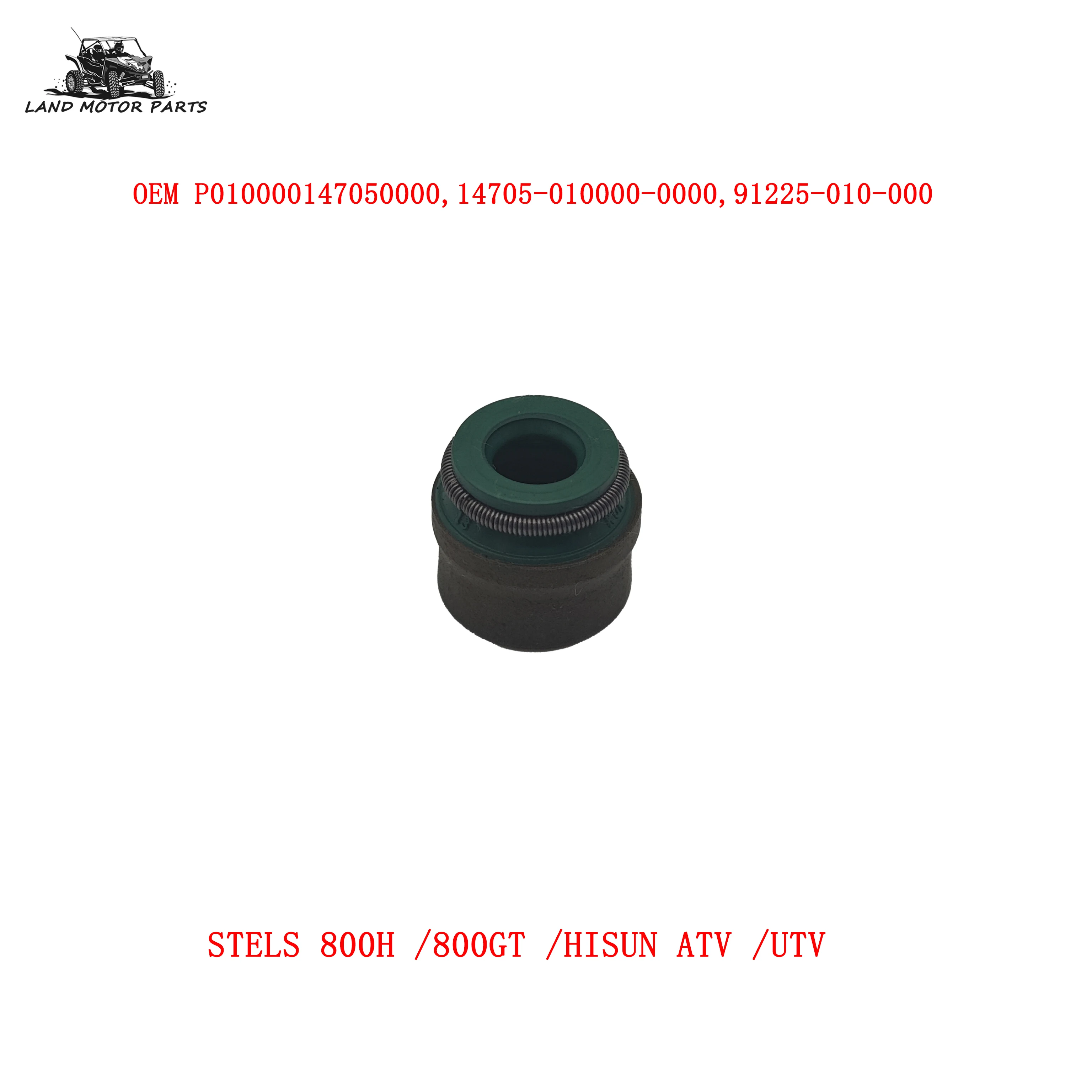 

Hisun 800 1000 ATV UTV STELS 800H/800GT Уплотнение штока клапана OEM P010000147050000 14705-010000-0000 91225-010-0000 Детали двигателя