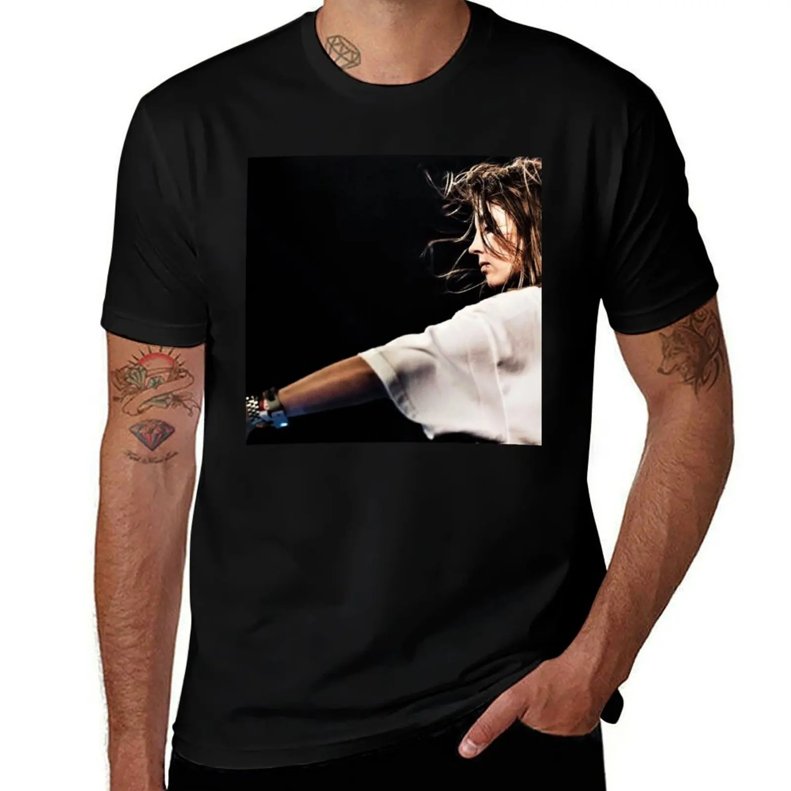 De witte T-Shirt Running Gym Short Sleeve Sports Tee T-Shirt