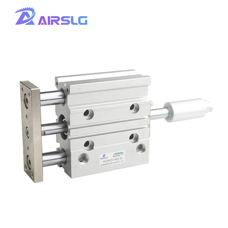 MGPL MGPM32 MGPL32 -25Z~250Z StrokThree-axisthin Rod Cylinder Compact guide Stable pneumatic Adjustable stroke cylinder-25-50