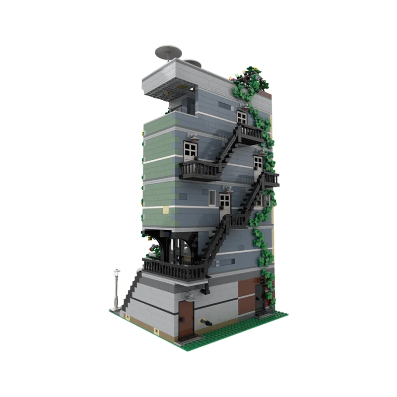 5024pcs MOC PUB huis modulair Gemodulair Model bouwstenen Architectuur DIY creatieve kerstcadeaus idee speelgoed Onderwijs Kinderen