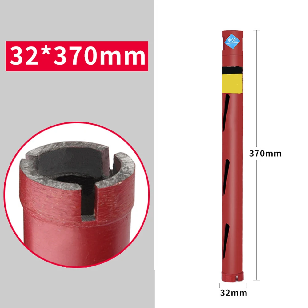 

1pcs Core Drill Bits For Hard Stone Concrete Marble Granite Dry/Wet Hole Saws Red Opener Drill Bit For Round Plus Shank