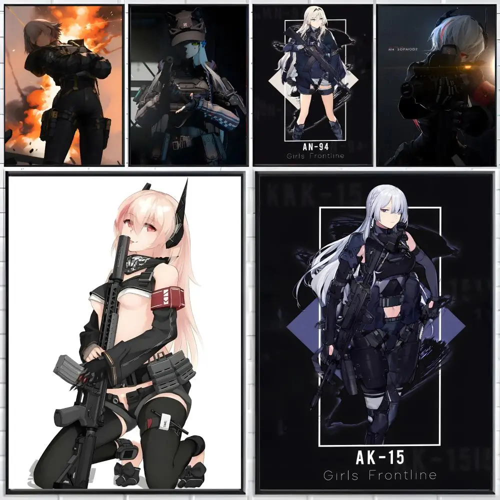 Game Tactical Girls Frontline Poster Distinct Home Decor Concepts Chic Indoor Art Pieces